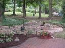 Dry Creek Bed Installed to Solve Thin Turf